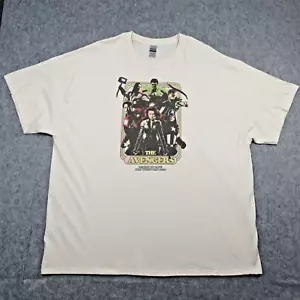 The Avengers Film Promo Shirt 2012 Herren 3XL Beige Retro Limitiert Selten Marvel - Bild 1 von 8