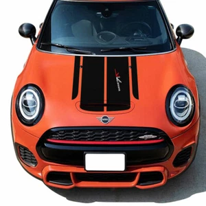 Car Hood Stripes Bonnet Rear Decals Stickers for MINI F56 JCW JOHN COOPER WORKS - Imagen 1 de 6