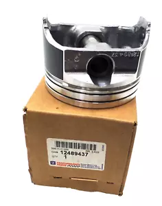 12489437 Engine Piston First Designe 383ci 6.3L Standard Size Genuine GM - Picture 1 of 6