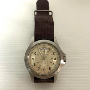 Orologio Uomo HAMILTON Khaki King H644510 Quarzo Nero 40mm - Foto 1 di 3