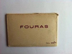 FOURAS 9 Cartes Postales Photos Album souvenirs CPA XXème - Picture 1 of 3