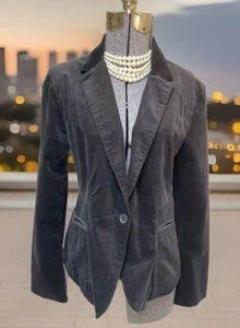 NEW Calvin Klein Blazer Size L Jacket Career Essentials Corduroy Pockets - Picture 1 of 17