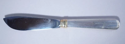 Cuchillo de mantequilla maestro mango hueco de plata esterlina Reed Barton GOLDEN ASHMONT 7" Foto 1 de 4