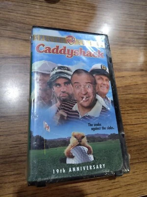 Vintage Caddyshack Factory Sealed VHS Special Edition 19th Anniversary - Image 1 of 3