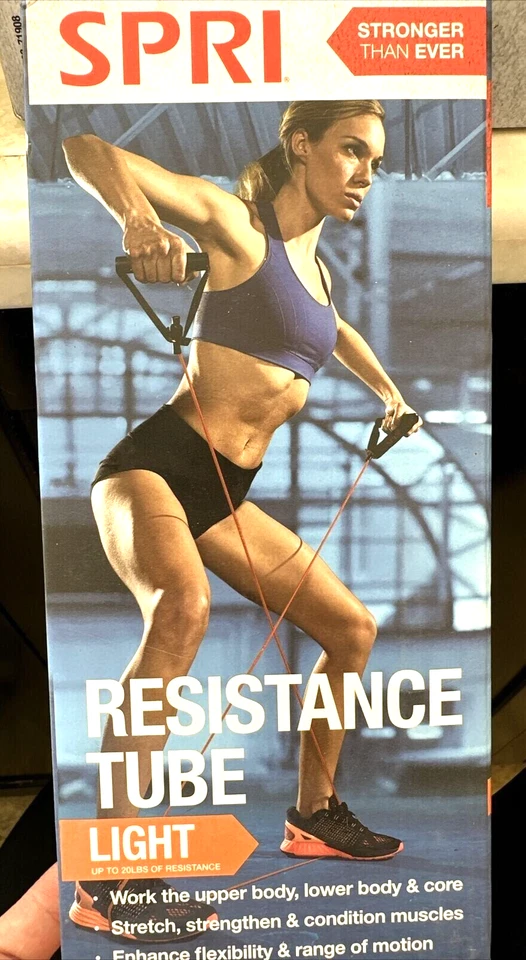 Tubo de Resistencia Spri Luz Hasta 20lbs de Resistencia NUEVO Sin Abrir  Foto 1 de 1