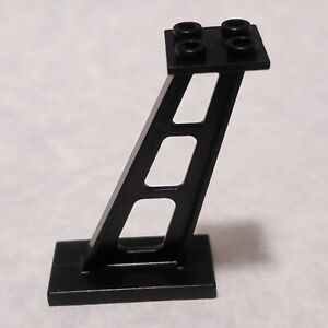 Lego Part 4476b Support Stanchion Inclined 5mm Wide Posts Black x1 Genuine