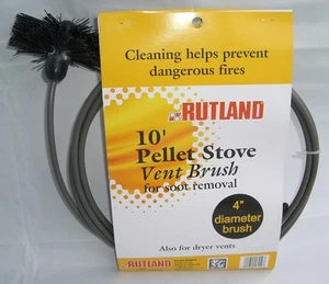 RUTLAND Pelletentlüfter/Trockner Entlüftungsbürste mit Stiel NEU! KOSTENLOSER USA-VERSAND! #17410 - Bild 1 von 1