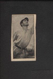 1923 W572 Baseball Strip Card Aaron Ward