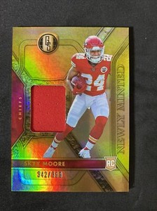 2022 Gold Standard Sky Moore RC, 342/399, Authentic Patch