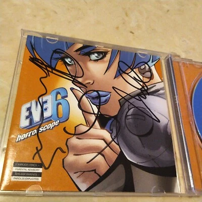 SIGNED Eve 6 - Horrorscope CD autograph - Image 1 of 3