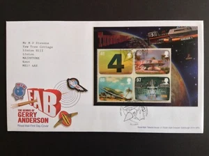 GB 2011 Gerry Anderson M/Sheet on Typed Address First Day Cover - Tallents House - Picture 1 of 1