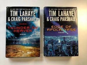 Tim LaHaye, Craig Parshall, Thunder of Heaven & Edge Of Apocalypse Hardcovers - Picture 1 of 4