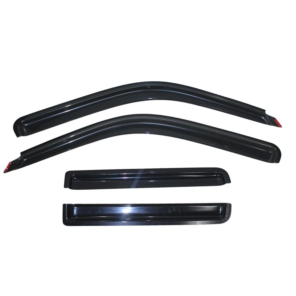 4pcs For Explorer Sport Trac Mountaineer Sun Rain Guard Window Visors Foto 1 de 4