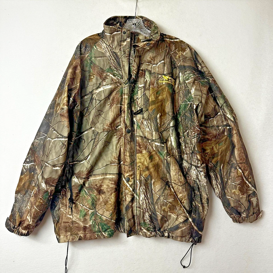 Extreme Performance Series XPS jacket sz L hood hoodie camo hunting realtree - Image 1 of 4