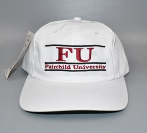 Fairchild University The Game Split Bar Vintage Snapback Cap Hat - Picture 1 of 4