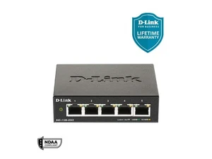 D-Link 5-Port Gigabit Smart Managed Switch | Web Managed | Cable Diagnostics | - Picture 1 of 5