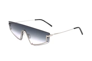 Italia Independent I I HALFR EVA 0322 075 SILVER 0/0/145 UNISEX Sunglasses - Picture 1 of 3