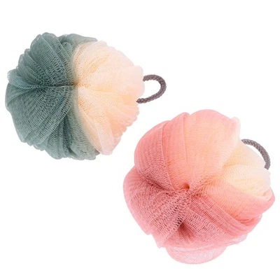6pcs Shower Mesh Foaming Bath Bubble Ball Skin Cleanser Bathroom Accessories - Image 1 of 4