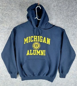 Felpa con cappuccio M DEN Michigan Wolverines ALUMNI adulto media 21,5x26 blu - Foto 1 di 14