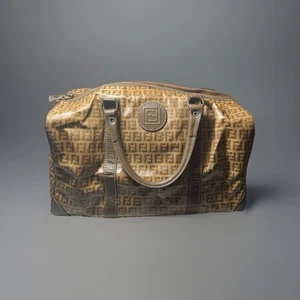 Bolso de Lona Fendi Charol Zucca 48hr Boston Speedy - Imagen 1 de 10