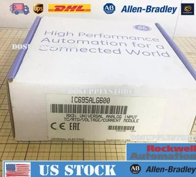 New GE Fanuc IC695ALG600 PLC Module Expedited Shipping FedEx or DHL or UPS - Image 1 of 3