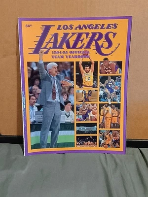 Los Angeles Lakers 1994-95 Official Team Yearbook - Image 1 of 2