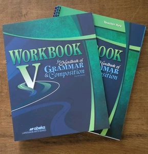 Abeka 11th Grade: Key & Workbook V for Handbook of Grammar and Composition - Picture 1 of 1
