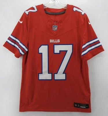Camiseta Buffalo Bills Josh Allen Hombres Pequeña Roja Nike Fútbol NFL Sobre el Campo NUEVA Foto 1 de 4
