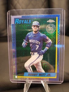 2025 Topps Update #U90C-25 Bobby Witt Jr 35th Anniversary Green Foil /99! - Picture 1 of 2