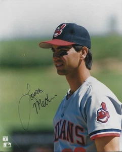 Autographed 8x10 Luis Medina Cleveland Indians First Baseman 1988-89, 1991 - Picture 1 of 1