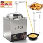 ** NEW Nacho Cheese & Hot Fudge Dispenser | 2.8QT Capacity | Stainless Steel