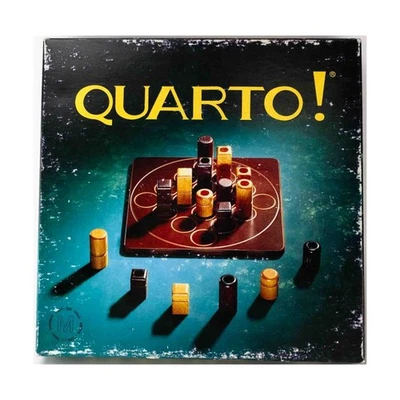 GIGamic Boardgame Quarto! (1991 Green Ed) Box Fair/VG+ - Image 1 of 2