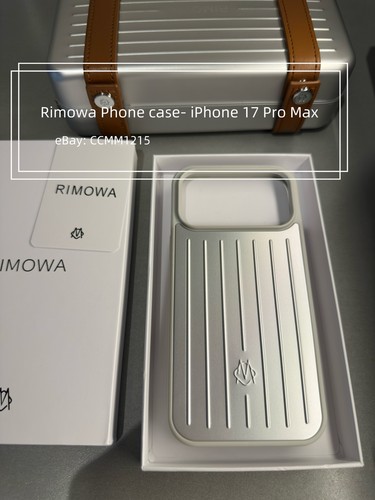 Rimowa Iphone 16 Pro Max Blue Aluminum Phone Case | eBay