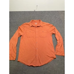 J. Camisa Crew teñida con prendas de vestir teñidas para hombre hilos medianos de algodón - Imagen 1 de 8