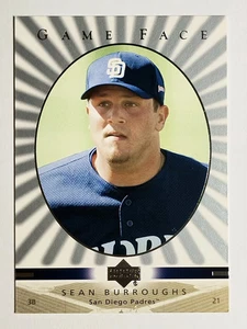 2003 Upper Deck Game Face #93 Sean Burroughs - Picture 1 of 2
