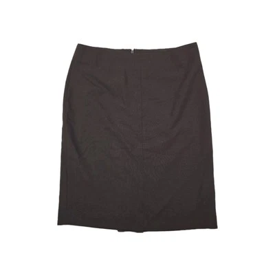 Body By Victoria Victorias Secret Mujer Talla 6 Marrón Lápiz Falda de Negocios Foto 1 de 4