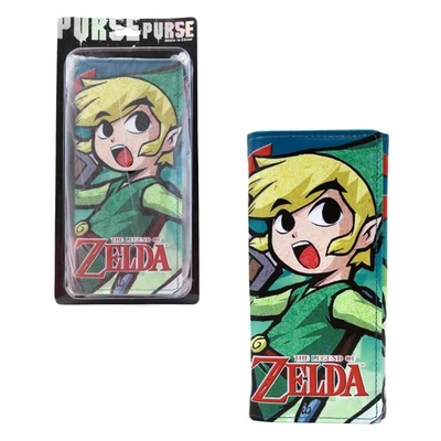 Cartera Triple The Legend of Zelda - MINISH CAP LINK Nueva (Rinku con Botón) Foto 1 de 3