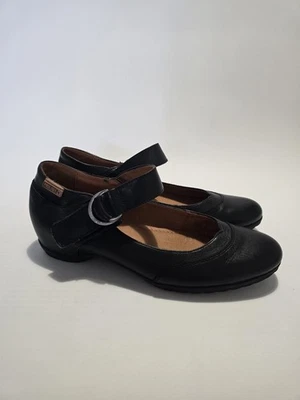 Pikolinos Mujer VeneziaMary Jane Zapatos Cuero Negro Reino Unido Talla 6.5 EU 40 - Imagen 1 de 4
