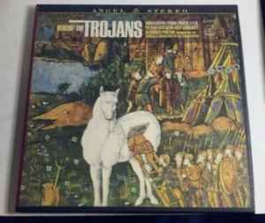BERLIOZ The Trojans Chorus & Orchestra of the Paris Opera 2XLP Box Set ANGEL - Foto 1 di 7