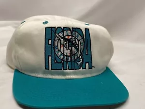 Florida Marlins Mlb Vintage Baseball Hat Snap Back Made In Canada - Picture 1 of 8