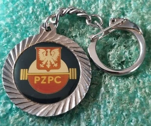 PZPC - POLISH WEIGHTLIFTING FEDERATION - OLD KEYCHAIN - Picture 1 of 3