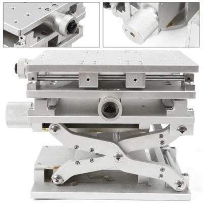 XYZ Axis 3D Workbench 3 Axis Moving Work Table Laser Marking Machine Optical Lab