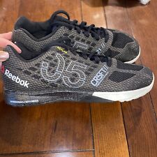 Reebok Crossfit Nano 5.0 CrossFit Training Shoes Kevlar Black Grey Men’s Size 9