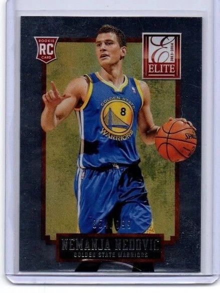 Nemanja Nedovic  # 854 / 999 Donruss Elite  ROOKIE CARD RC Golden State Warriors - Image 1 of 2