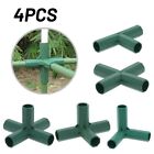 Green Outdoor Garden Greenhouse Connector Secure Hold for Various Pipes