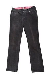 ARIZONA JEANS Womens Size 5 Gray Low Rise Slim Straight Corduroy Pants - Picture 1 of 5
