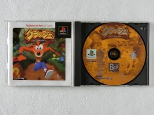 Crash Bandicoot (Playstation the Best) PS1 Sony Playstation From Japan - Picture 1 of 7