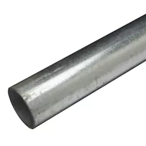 Qty 3 x 3.5m Lengths Galvanised Steel Handrail Tube 42.4mmO/D 32mmNB Key Clamps - Picture 1 of 1