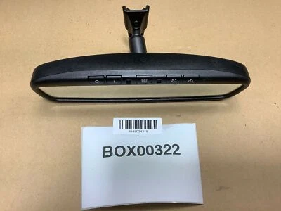 2012 INFINITI M37X Q70 FRONT UPPER REAR VIEW MIRROR AUTO DIM HOMELINK BLACK OEM+ — 第 1/4 张图片