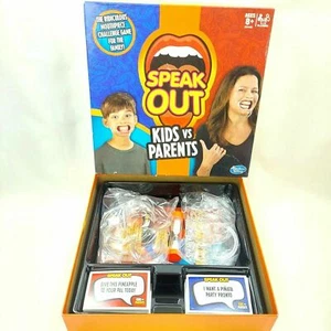 Speak Out Kids vs Parents Mouthpiece Challenge Family Game Ages 8+ Toys Hobbies - Picture 1 of 6